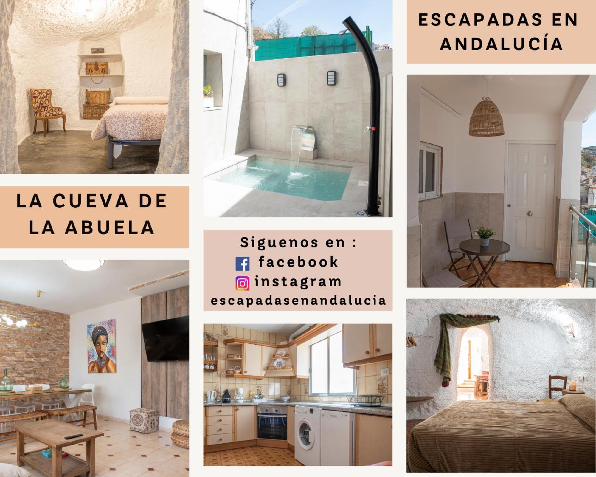 La Cueva De La Abuela Villa Cenes De La Vega Bagian luar foto